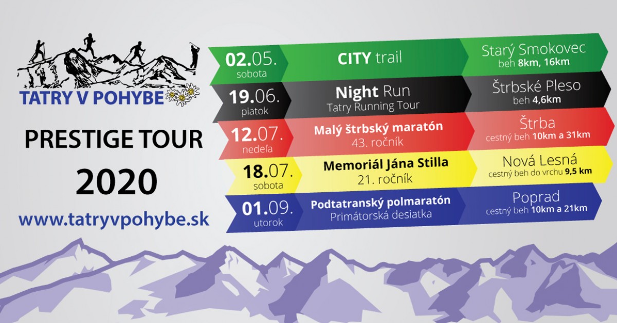 Tatry v pohybe - Prestige Tour 2020